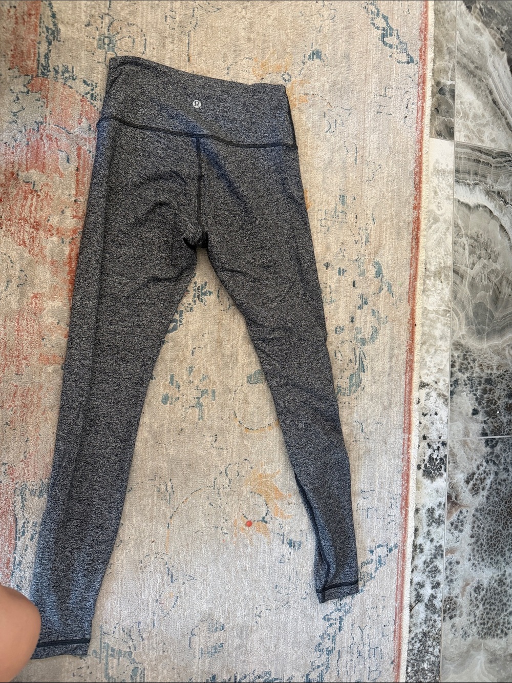 lululemon athletica Gray Heather High-Rise Leggings